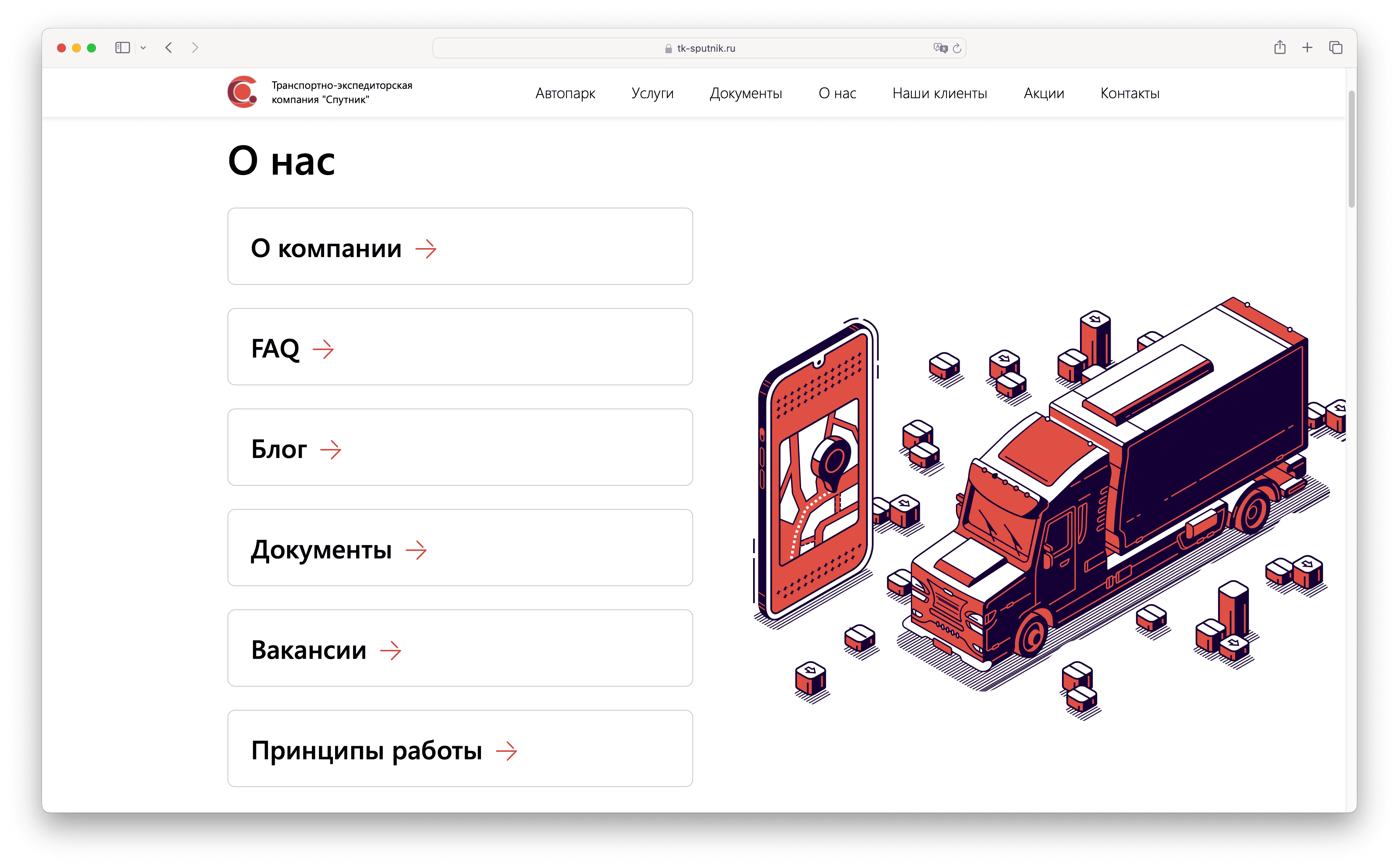 структура сайта
